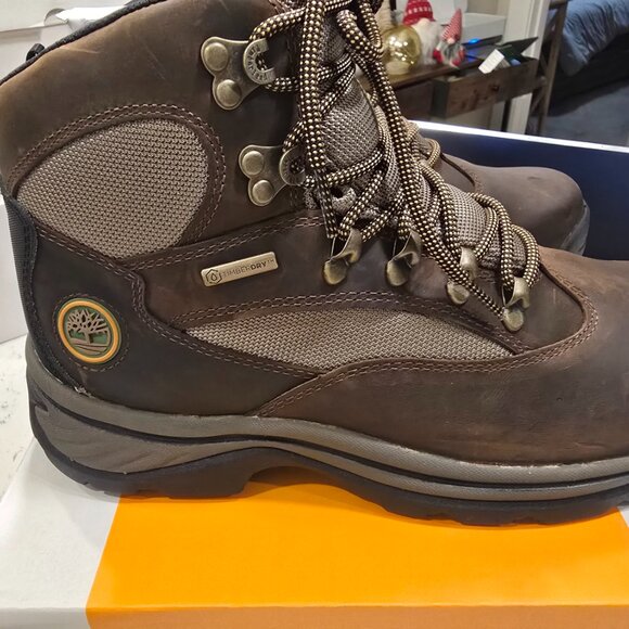 New Timberland Chocorua Mid Waterproof Hiker Boots Hiking Brown 15130 Size 10 - Picture 5 of 15